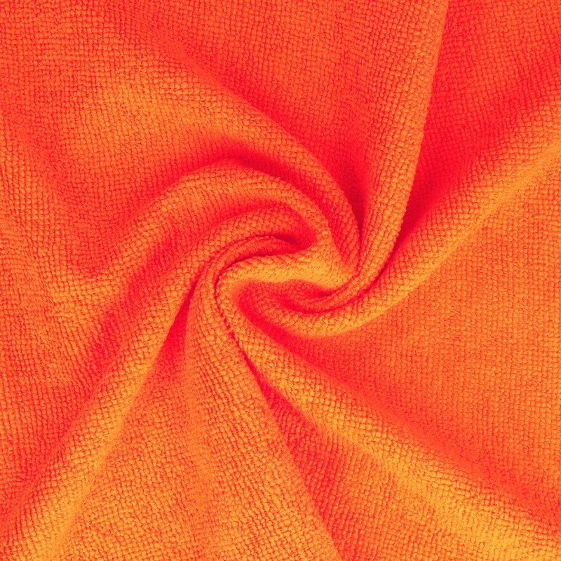 Tissu Eponge Microfibre Microclean Orange