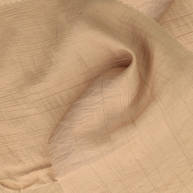 Tissu Uni Beige 