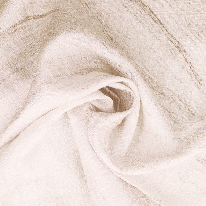 Tissu Uni Vague Blanc 