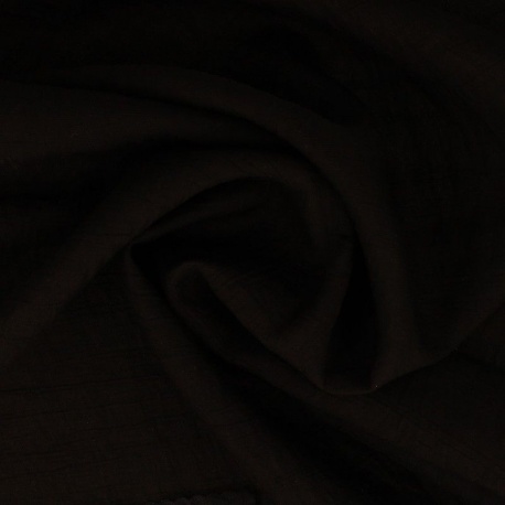 Tissu Uni Vague Noir