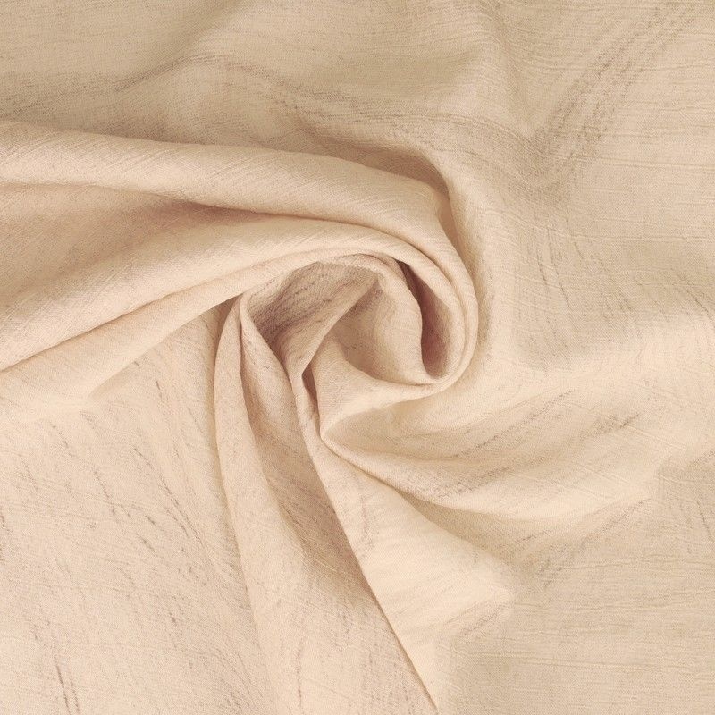 Tissu Uni Vague Ecru 