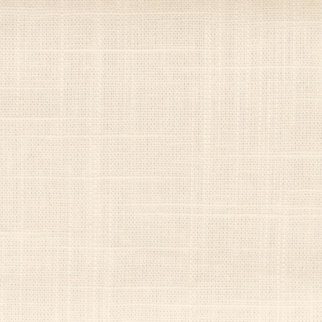 Tissu Viscose Lin Uni Blanc 