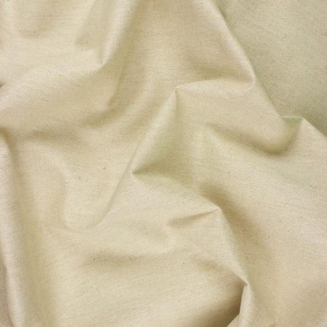 Tissu Toile Bizonne Calandrée à Chaud 