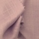 Tissu Viscose Lin Uni Rose 