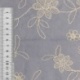 Tissu Viscose Polyamide Brodé Bleu