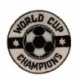 Ecusson world cup champions - Argent