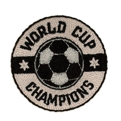 Ecusson world cup champions - Argent