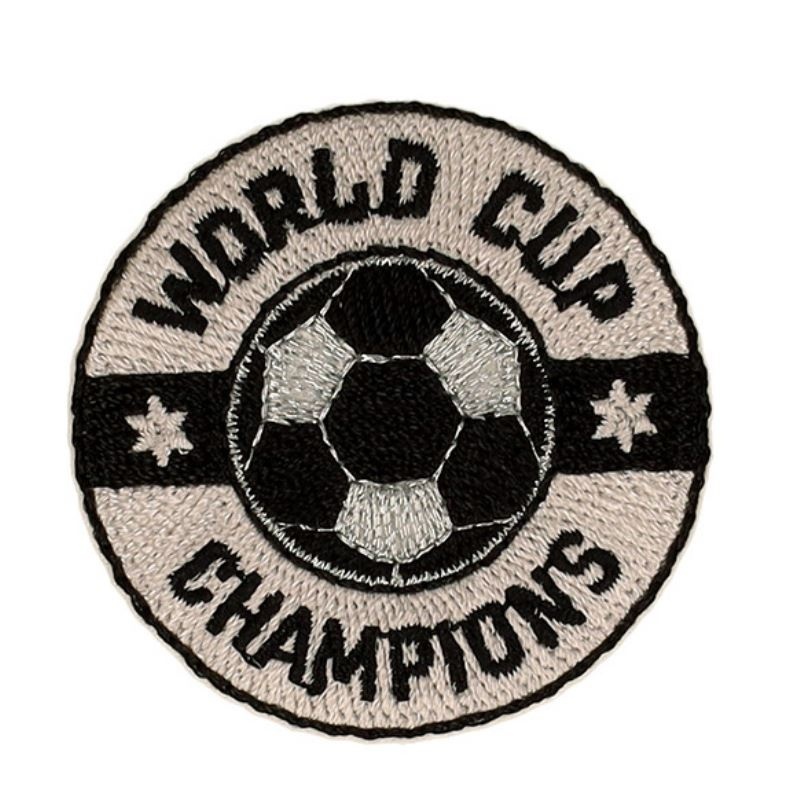 Ecusson world cup champions - Argent