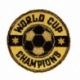 Ecusson world cup champions - Doré