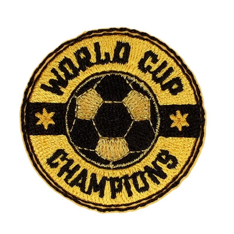 Ecusson world cup champions - Doré