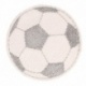 Ecusson ballon de foot - Argent