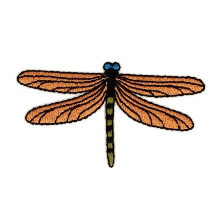 Ecusson insectes - Libellule