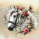 Coupon Cheval Fleuri 