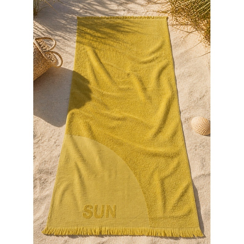 Fouta Helios Uni Jaune