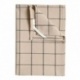 Torchon Carreaux Beige 