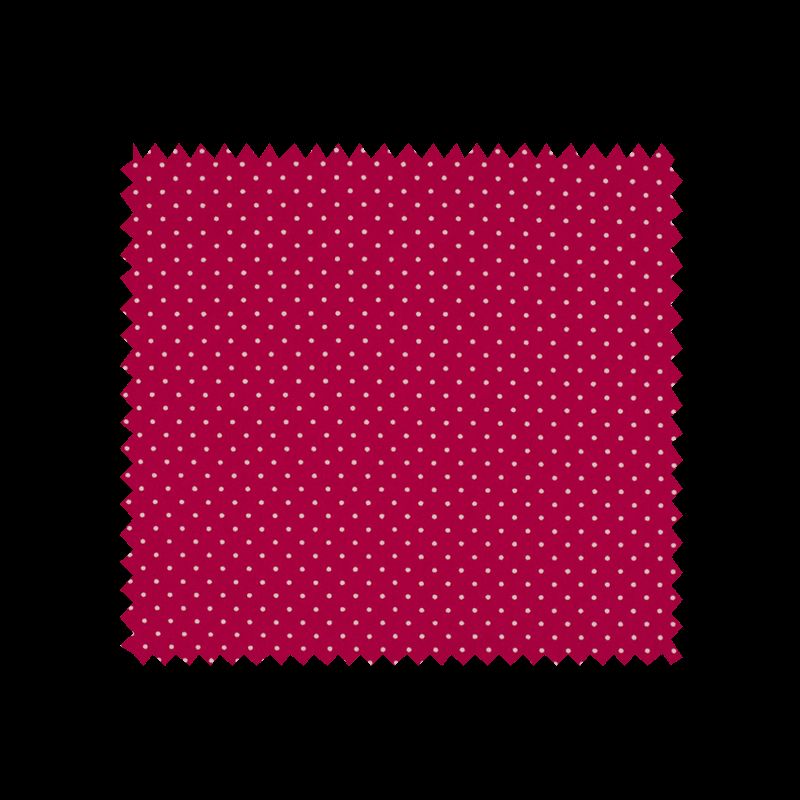 Tissu Imprimé Epingle Pois Fuchsia