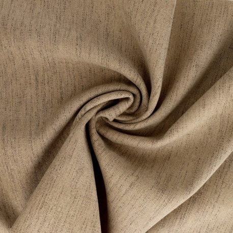 Tissu Nature Coloris Taupe 