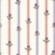 Tissu Cretonne Imprimée Rayures Mauve 