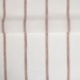 Tissu Etamine Rayée Montego Terracotta