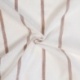 Tissu Etamine Rayée Montego Terracotta