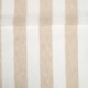 Tissu Etamine Rayée Gamma Ocre 