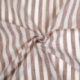 Tissu Etamine Rayée Vasco Terracotta 