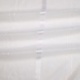 Tissu Etamine Rayée Elegance Blanc 