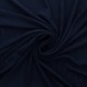 Tissu Jersey Côtelé Uni Bleu Marine