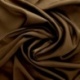 Tissu Satin Uni Chocolat 