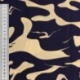 Tissu Viscose Imprimé Marine 