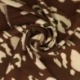 Tissu Viscose Imprimé Chocolat 
