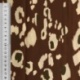 Tissu Viscose Imprimé Chocolat 