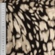 Tissu Viscose Imprimé Noir blanc