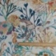 Toile Coton Lin Nami Bleu 