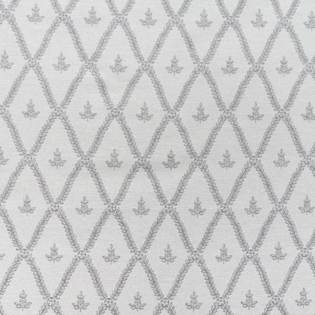 Tissu Bach Medaillon Gris