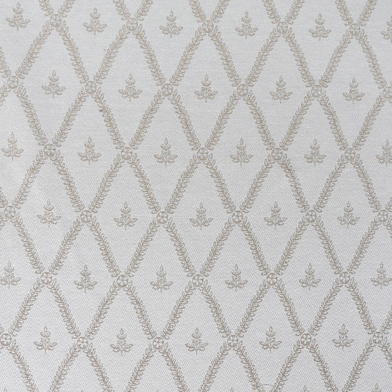 Tissu Bach Medaillon Coloris Lin 