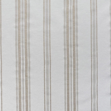 Tissu Vitis Rayure Coloris Lin