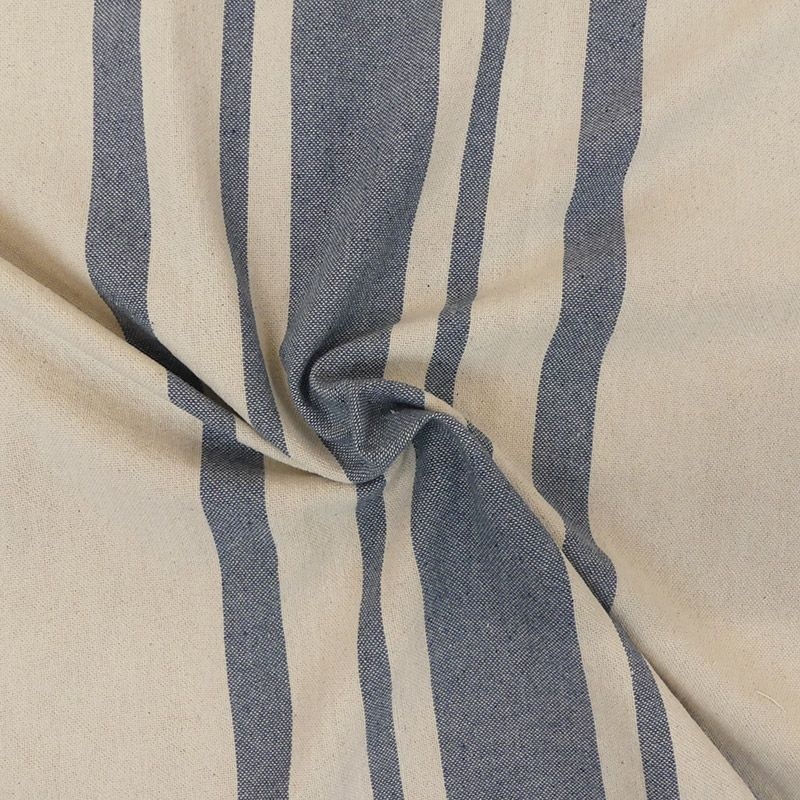 Tissu Bernadette Rayure Denim 