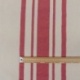 Tissu Bernadette Rayure Rouge 