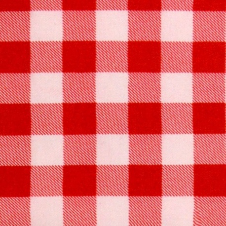 Toile Vichy Rouge Cirone