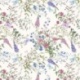Tissu Toile Loneta Malva Fleurie 