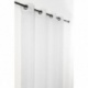 Voilage Maille Uni Blanc Boheme 