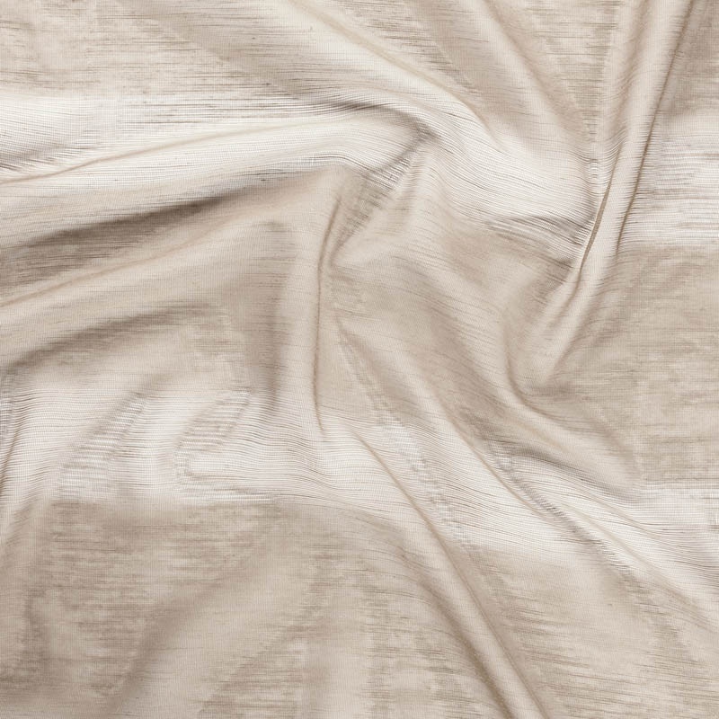 Voilage Maille Uni Naturel Boheme 