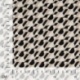 Tissu Viscose Imprimé Cercle Cassé Sable