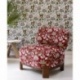 Tissu Jacquard Soliman Rouge
