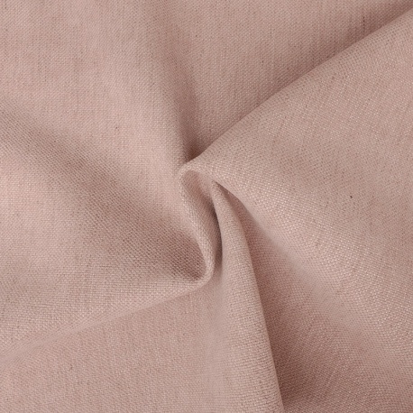 Tissu Vintage Uni Bois De Rose 