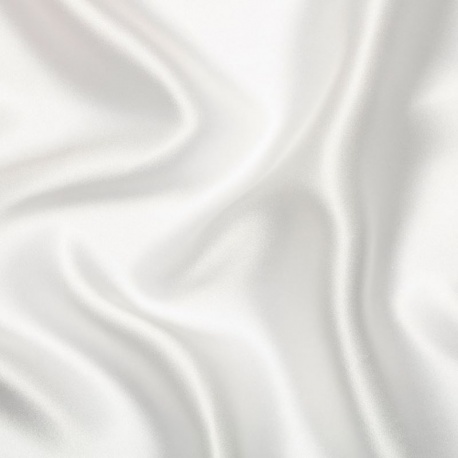 Tissu Satin de Soie Ecru 16 Mommes