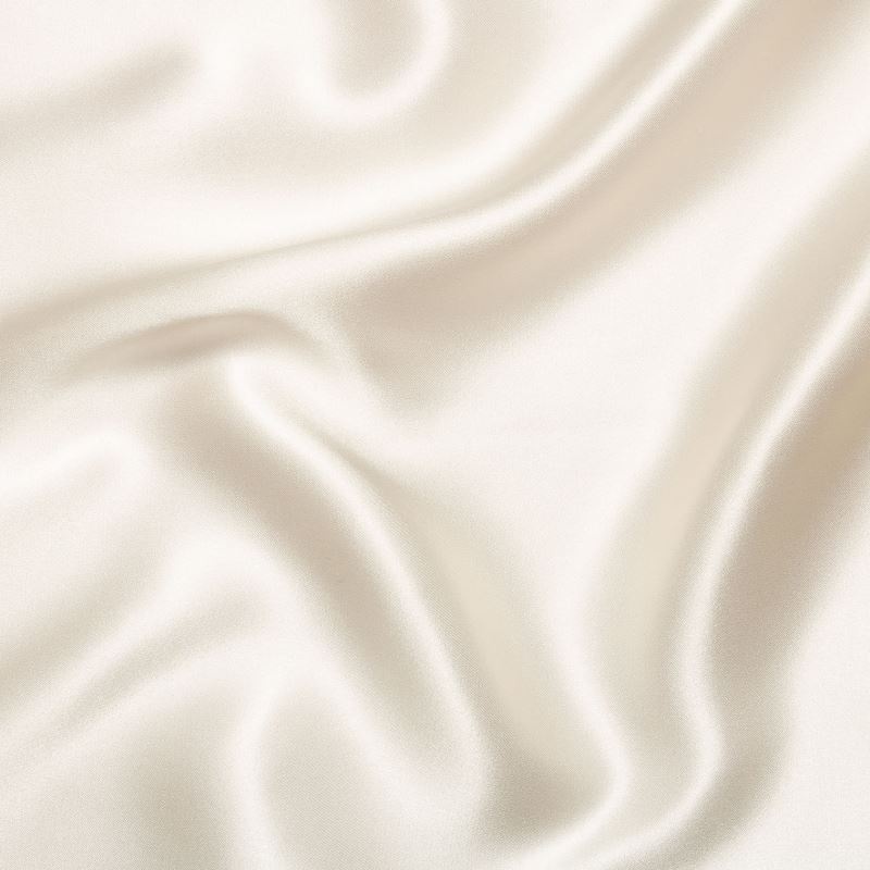 Tissu Satin de Soie Champagne 16 Mommes 