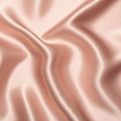 Tissu Satin de Soie Nude 16 Mommes 