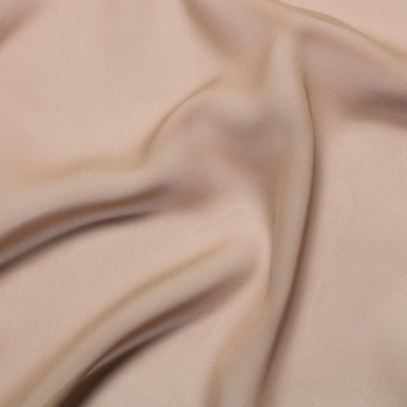 Tissu Mousseline de Soie Beige 10 Mommes